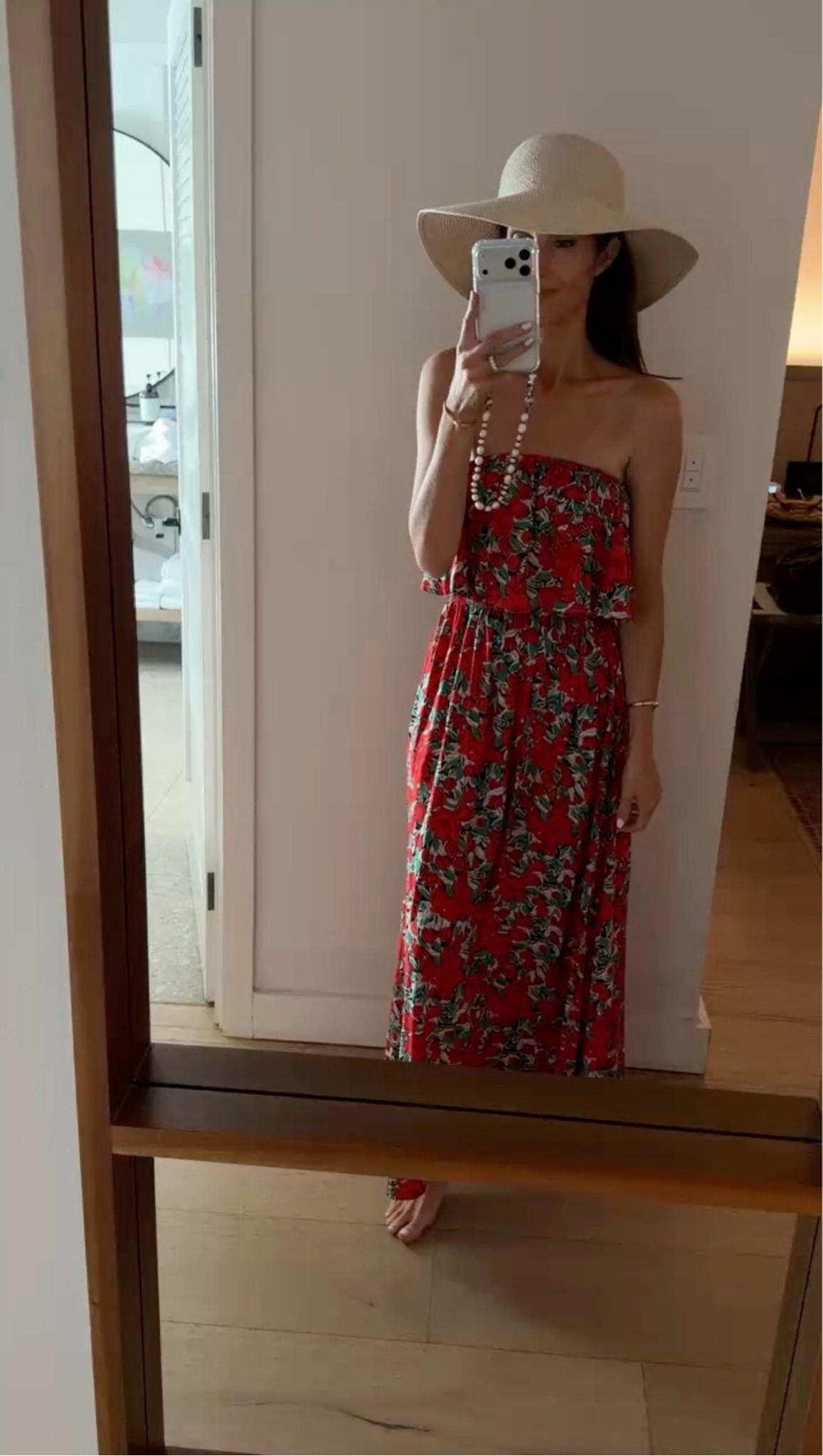 This is one of my favorite dresses that I packed for vacation! I’m just shy of 5-7” wearing the size small #stylinbyaylin #dress #amazon 

 #LTKootd #LTKSeasonal #LTKTravel