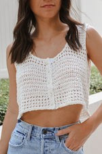 Southampton Top in White | lauren nicole