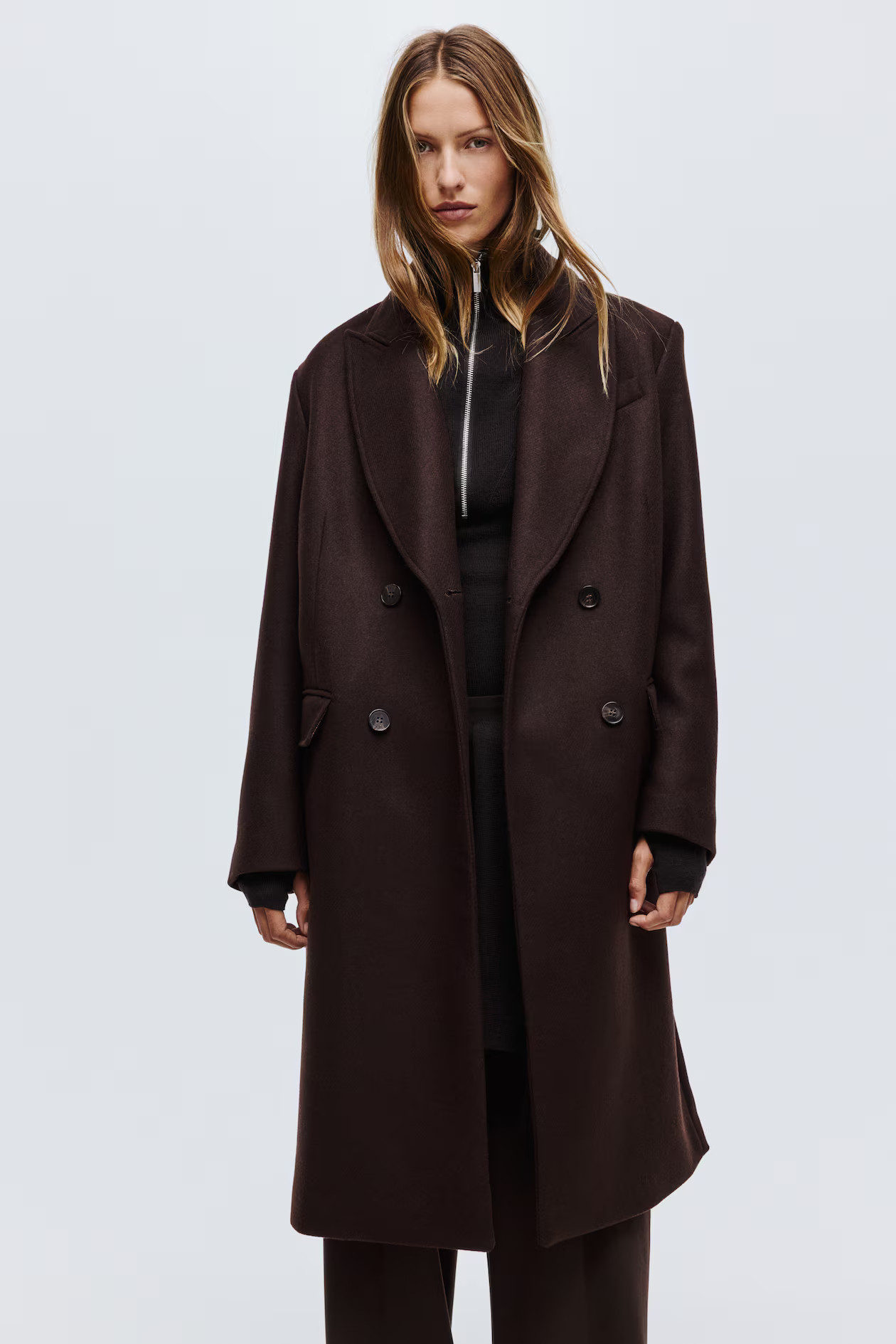 Wool-blend coat | H&M (UK, MY, IN, SG, PH, TW, HK)