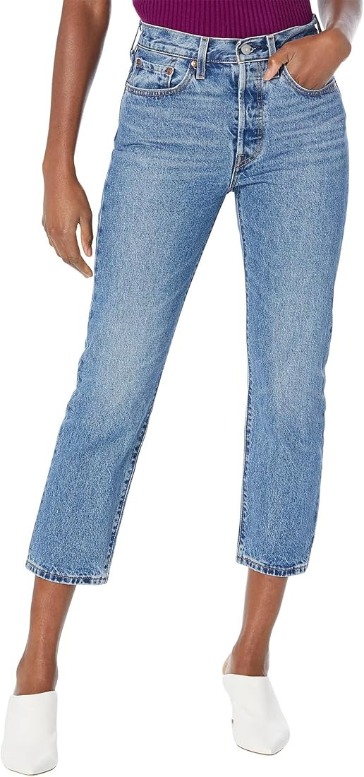 Levi's Women's Premium 501 Crop Jeans | Amazon (US)