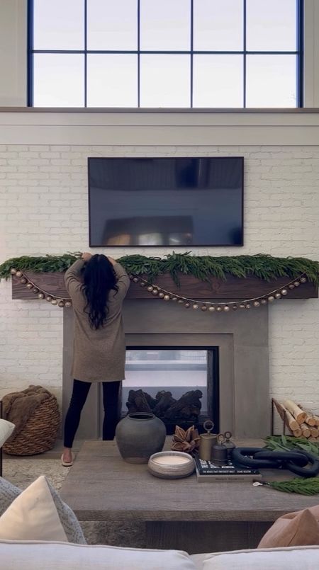 Christmas evergreen garlands are in stock!  I’m linking the exact ones I used here and a more affordable look for less version.  I’m also linking the glass garlands as well! 

Holiday home decor, greenery 

#LTKstyletip #LTKhome #LTKSeasonal