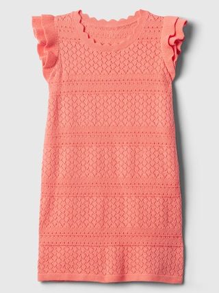 babyGap Crochet Sweater Dress | Gap Factory