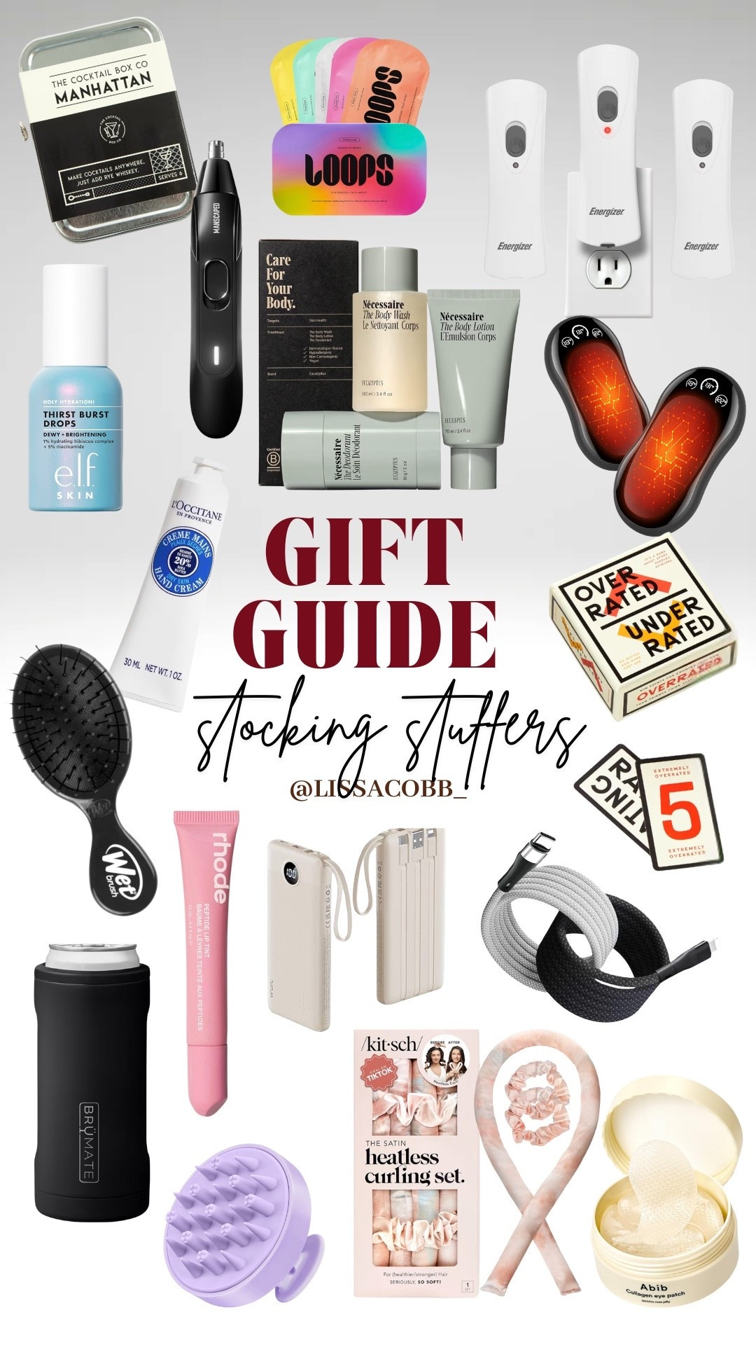 Stocking stuffer ideas!

Holiday gifts 
Gift ideas
 Christmas gifts 
Stocking stuffers

#LTKHoliday #LTKGiftGuide #LTKCyberWeek