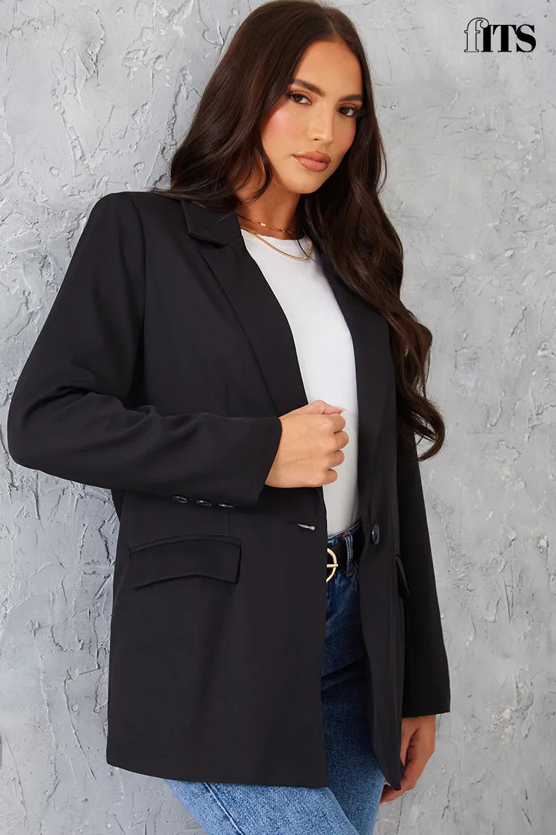 Longlined Blazer | In The Style (UK)