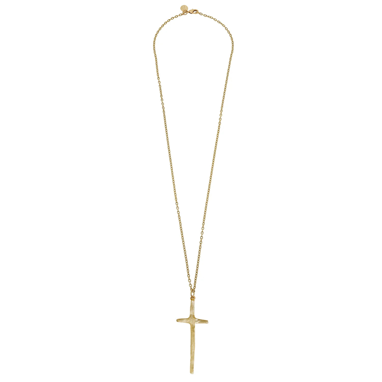 Long Tall Cross Necklace | Susan Shaw
