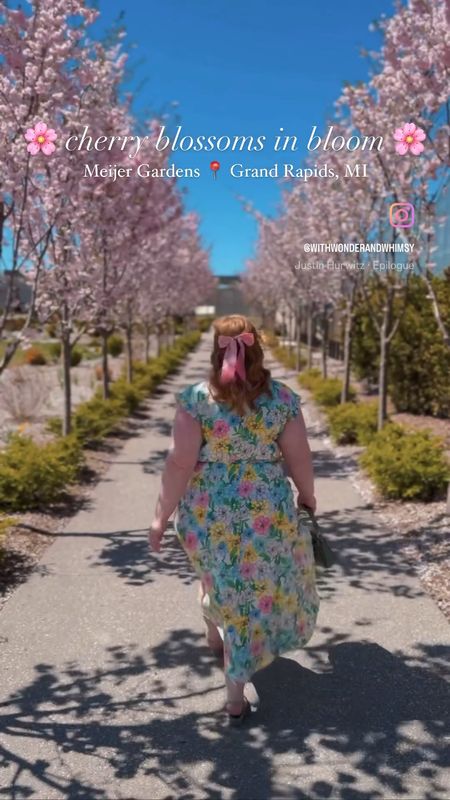 Recreate this spring outfit I wore to go and see the cherry blossoms in bloom here Michigan!🌸



#LTKSeasonal #LTKplussize
