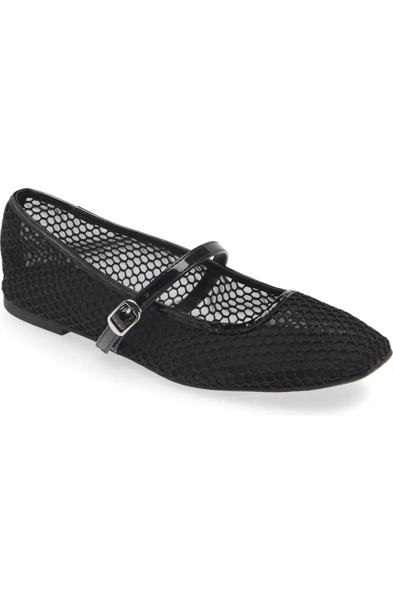 Desi Mary Jane Mesh Flat (Women) | Nordstrom