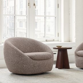 Cozy Swivel Chair | West Elm (US)