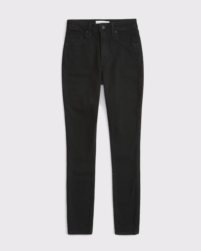 Curve Love High Rise Super Skinny Ankle Jean | Abercrombie & Fitch (US)