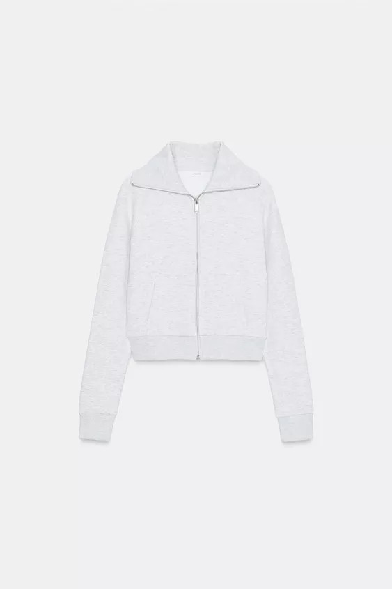 ZIP-UP PLUSH JACKET | Zara UK