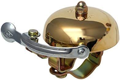Crane Bike Bell, Brass, Suzu Bicycle Bell, Made in Japan for City Bikes, Cruisers, Road Bikes or ... | Amazon (US)