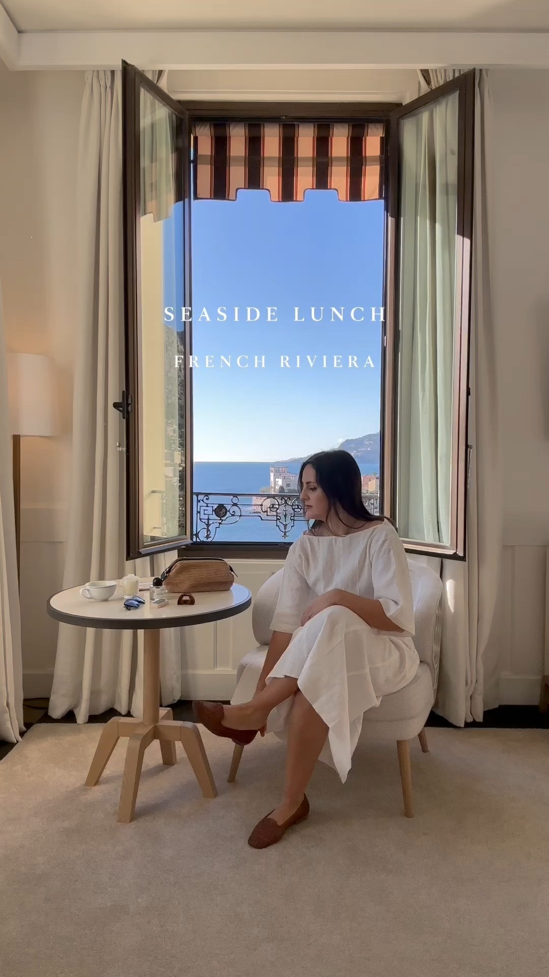 A light linen dress for a seaside lunch 🤍 

#LTKStyleTip #LTKSeasonal