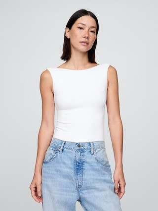 CloseKnit Jersey Boatneck Bodysuit | Gap (US)