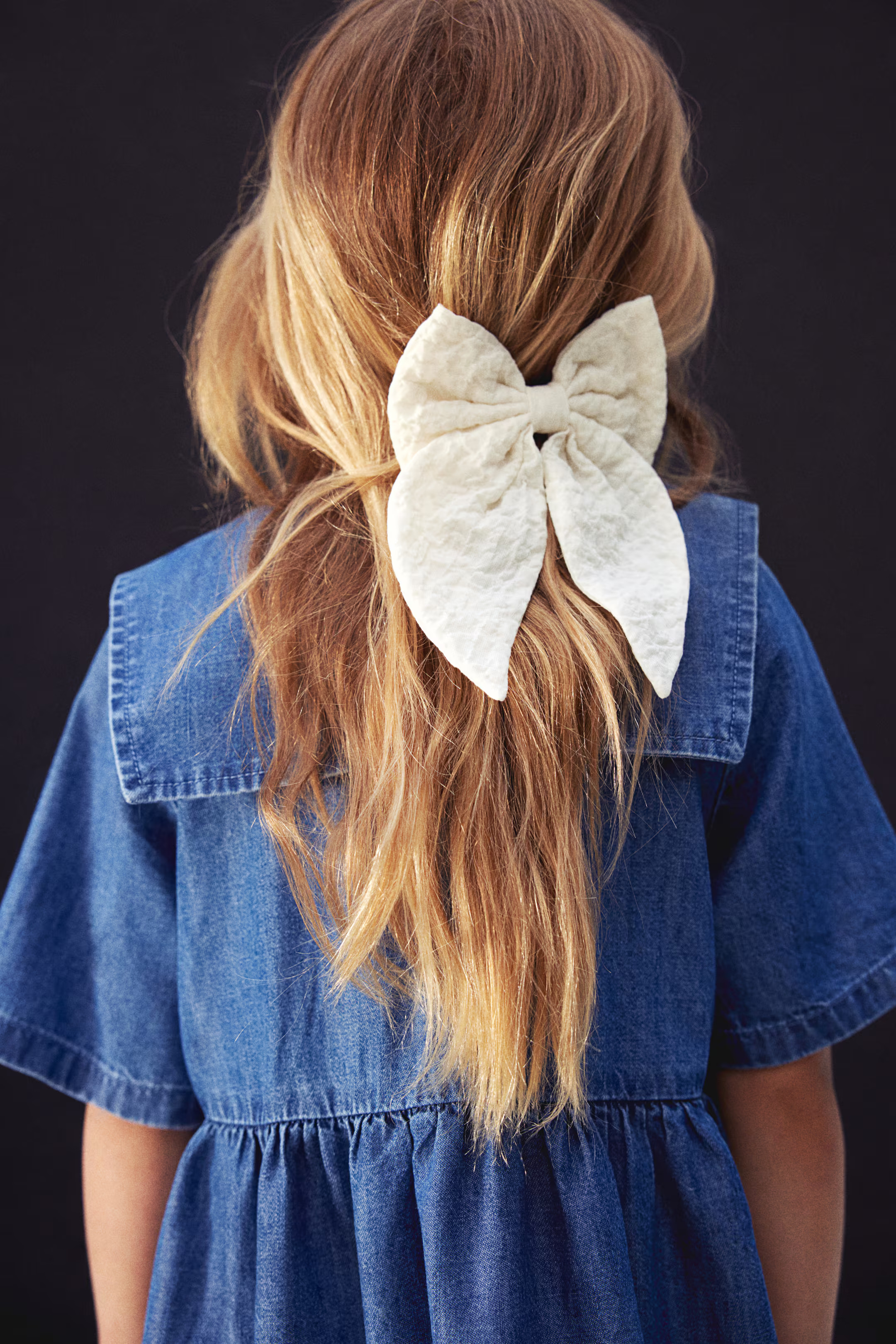 Cotton Muslin Hair Bow | H&M (US + CA)