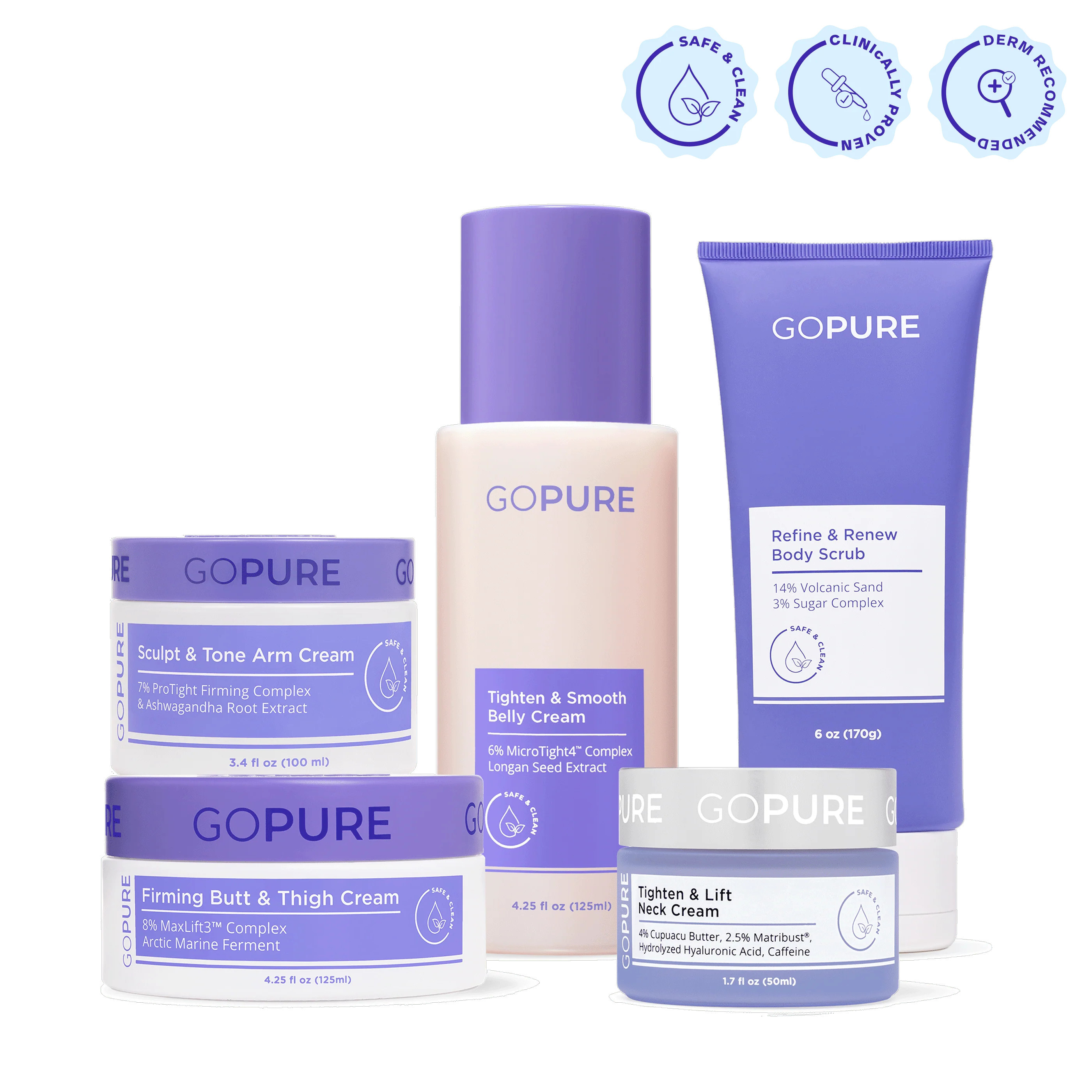 Total Body Firming Set | GoPure Beauty