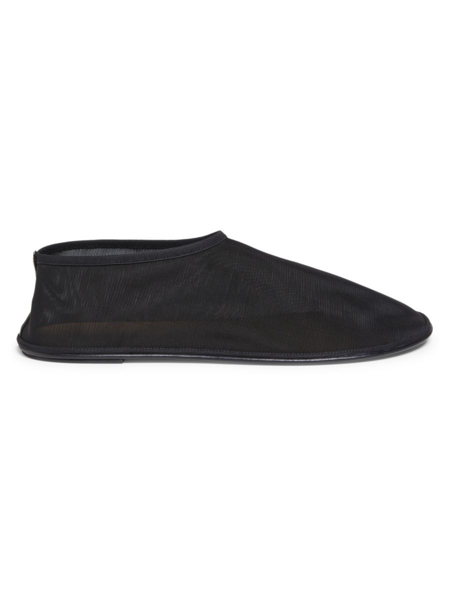 Shop By CategoryFlatsThe RowMesh Sock Flats$690 | Saks Fifth Avenue