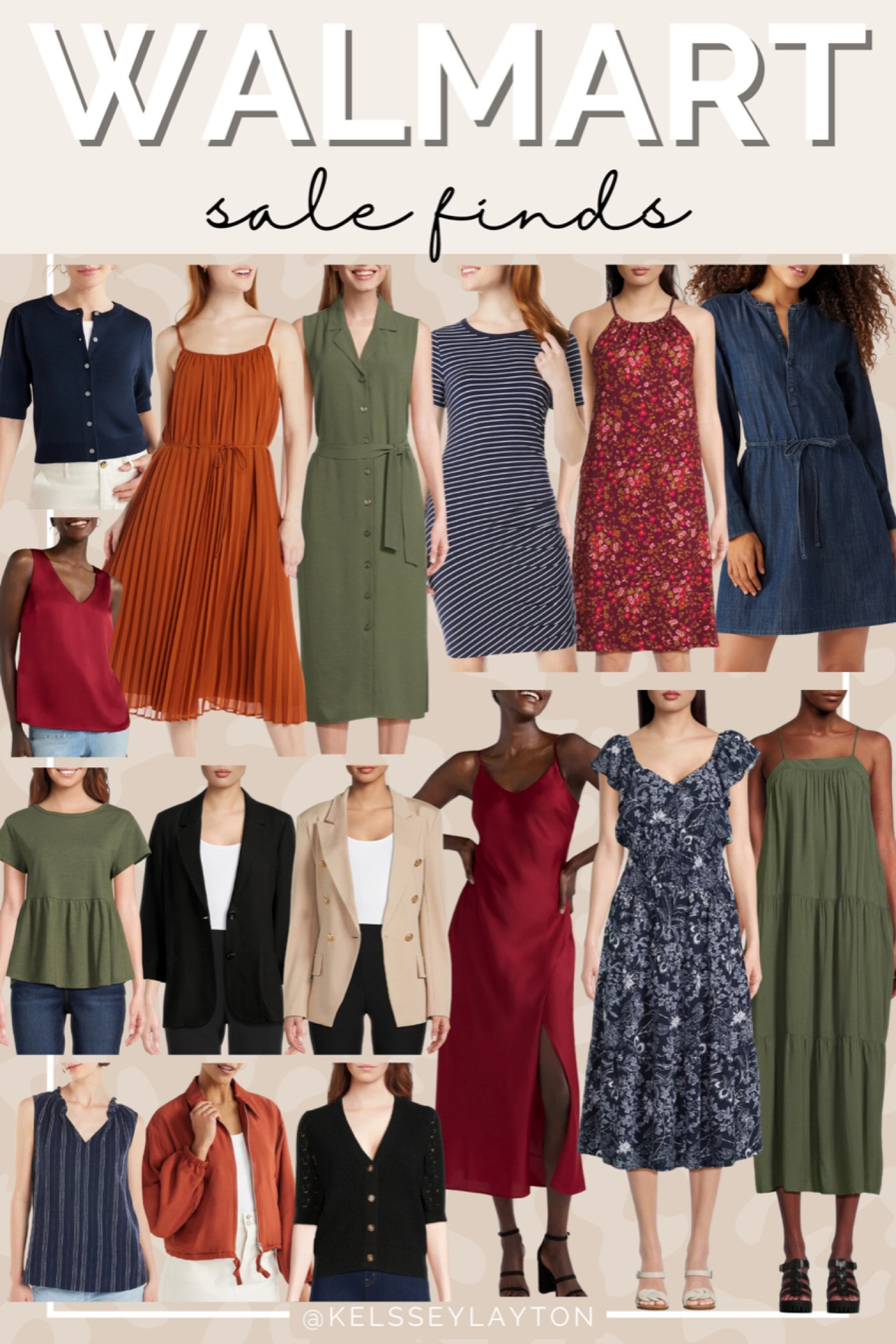 Walmart sale finds! The best styles headed into Fall, all on sale! Walmart fashion, Walmart style, time and tru, free assembly, scoop, fall fashion, teacher dress 
#walmartpartner #walmartfashion @walmartfashion 

#LTKSeasonal #LTKFindsUnder50 #LTKSaleAlert