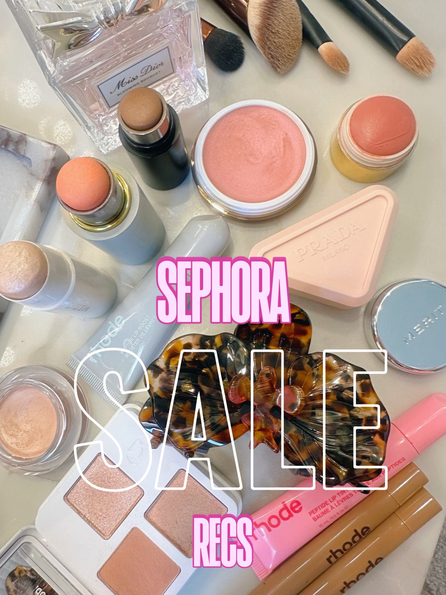 All my recs for the #SephoraSale!
💫use code “SPRINGSALE”
Rouge 20% off April 10-20
VIB 15% off April 14-20
Insider 10% off April 14-20
Sephora brand collection 30% off April 10-20

Prada blush in dahlia
Pink blush/highlight balm in unbothered
Rhode peptide pencils in lift and press
Merit foundation stick in linen
Merit blush Beverly Hills
Merit cream eye shadows in glacé and mid century 
Westman atelier contour in truffle
Westman atelier blush stick in minette 
Highlight stick in cava 
Rhode lip balm in jelly bean 
@Sephora 


#LTKBeauty #LTKSaleAlert #LTKOver40