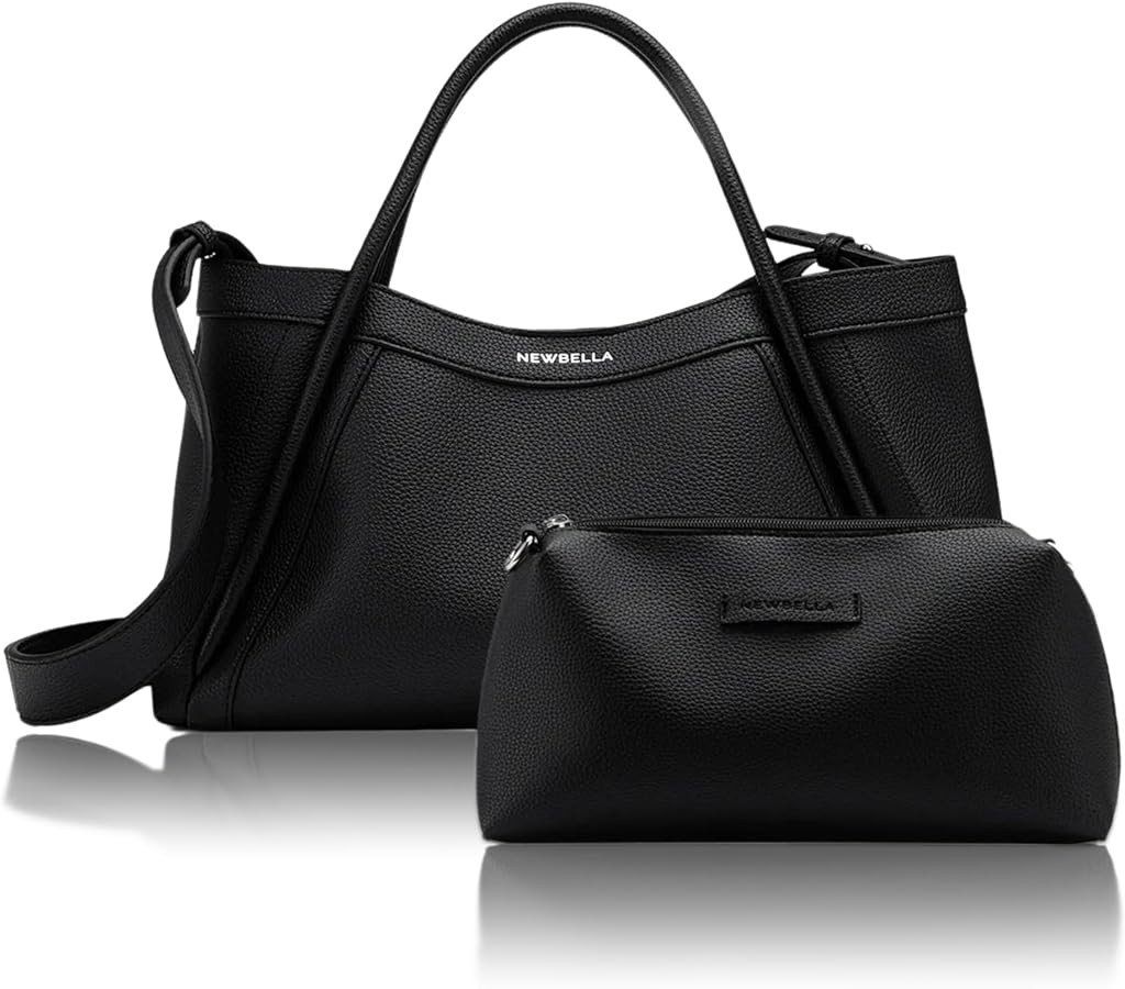 Kelly Tote Bag for Women, Vegan Leather Hobo Bag with Shoulder Strap, Handbags & Crossbody bags M... | Amazon (US)