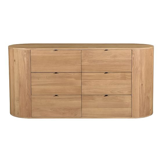 Edgar (66"") Round Dresser ,Solid Oak | West Elm (US)