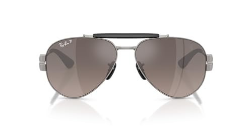 Ray-Ban RB3762M Sunglasses, Gunmetal/Grey Gradient Polarized, 58 mm | Amazon (US)
