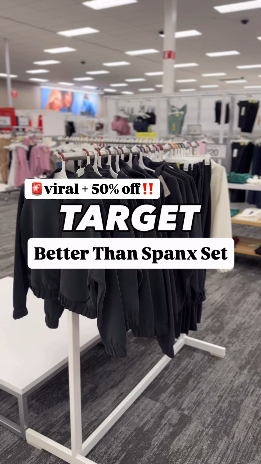 Better than Spanx sets🚨50% off today only at Target‼️One of my top selling Target finds ever! And now they’ve added a blue shade to the mix since I made shared! I saw these in-store and fell in love! These buttery soft full zip jackets are so soft and comfy! Feel luxe without the price tag! Love the collar, the pockets, and the gathered cuffs and waist! And these wide leg sweatpants are the best! Love the high rise fit, the elastic drawstring waist, and the pockets! Perfect for fall and holiday travel! Mix and match the colors or go for a monochromatic look! Style together or separately! They look and feel so high end! Linked the matching wide leg pants + the matching joggers, too! I’m 5’7” and grabbed my true size XS! Perfect for errands, school drop-off, holiday travel, everyday wear and more!

#LTKCyberWeek #LTKFindsUnder50 #LTKSaleAlert