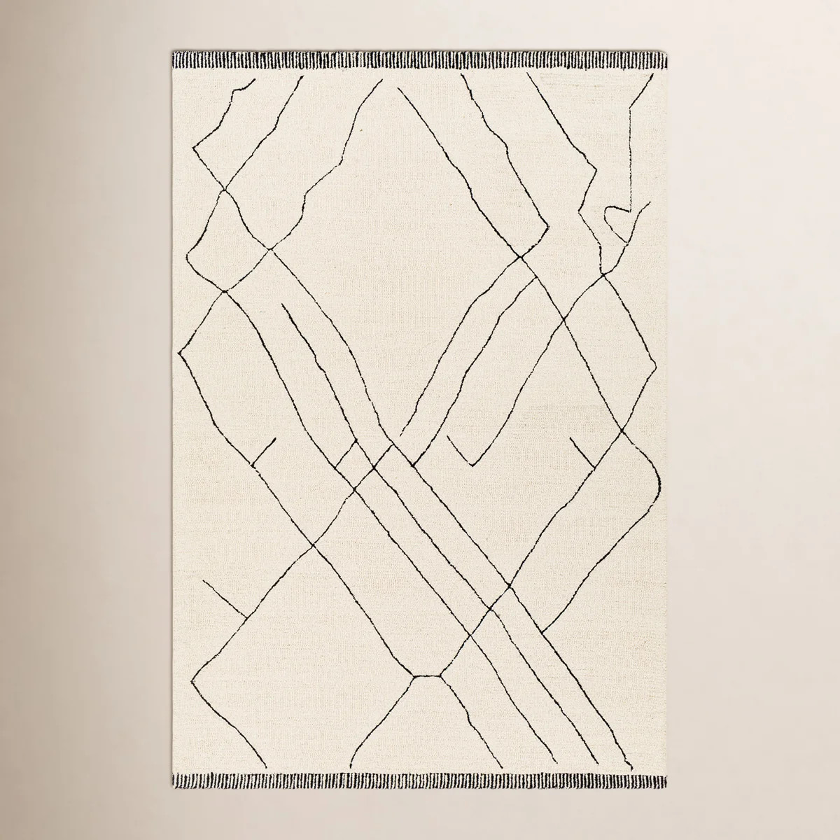 Isla Hand Tufted Wool Moroccan Indoor Rug | Wayfair North America
