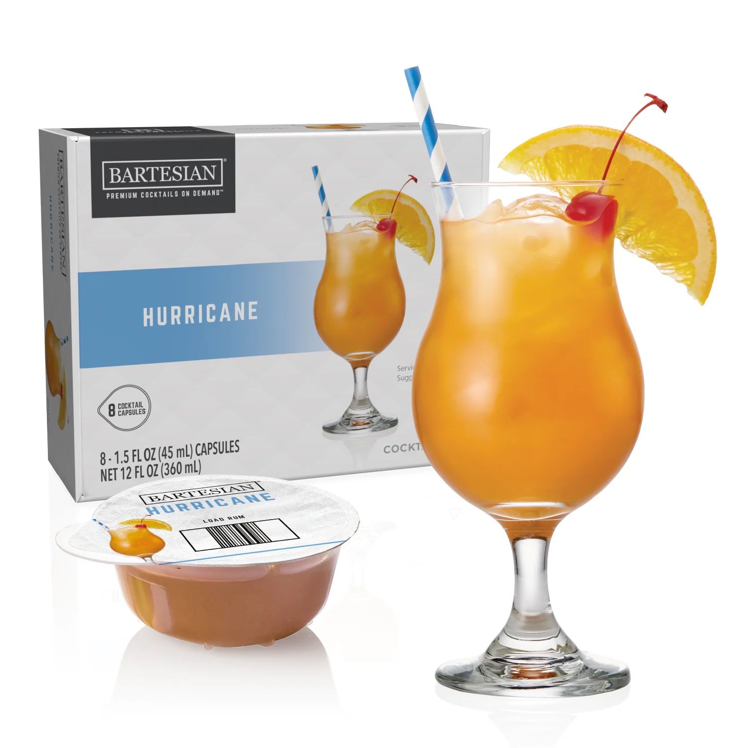 Hurricane Cocktail Capsules | Bartesian | Bartesian