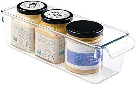 iDesign Plastic Kitchen Organiser, Small Fridge Storage Bin Made of Durable Plastic, Practical Cu... | Amazon (UK)