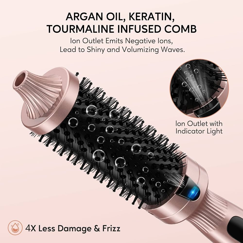 Terviiix Thermal Brush 1.5 Inch Create Loose & Volume Curls, Ceramic Tourmaline Ionic Hot Brush V... | Amazon (US)