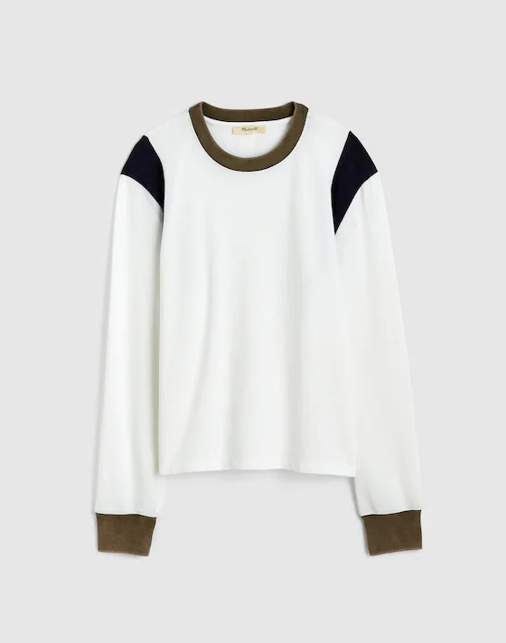 Long-Sleeve Tee in Weekend Jersey | Madewell