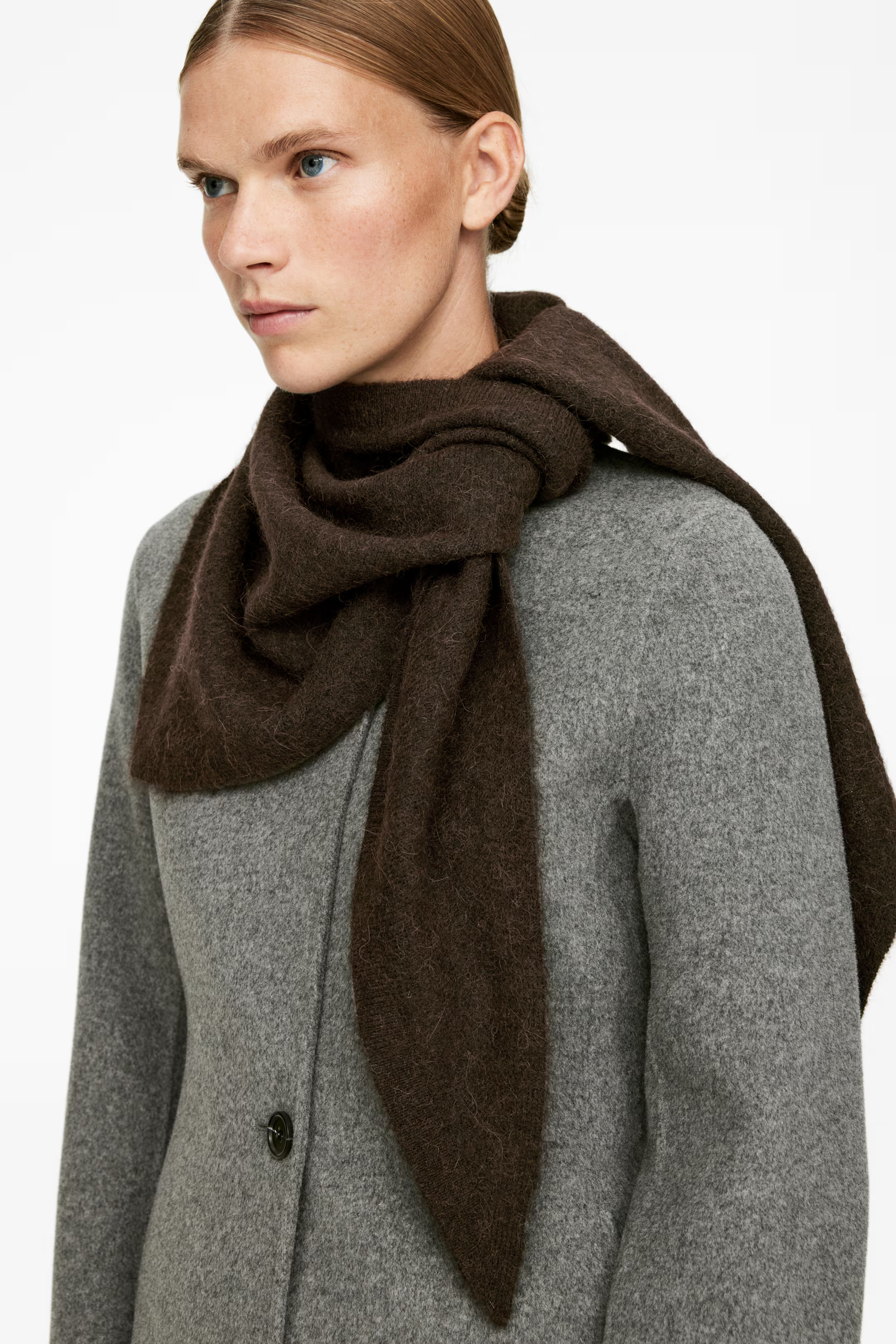 Alpaca-Wool Blend Scarf | H&M (UK, MY, IN, SG, PH, TW, HK)