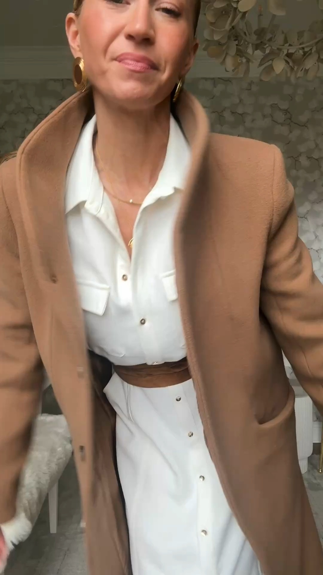 Sunday outfit - white dress is old from Mango but I linked some great options. 

Cognac sandals: run TTS
Camel long cocoon coat: TTS 


#LTKWorkwear #LTKootd #LTKgrwm