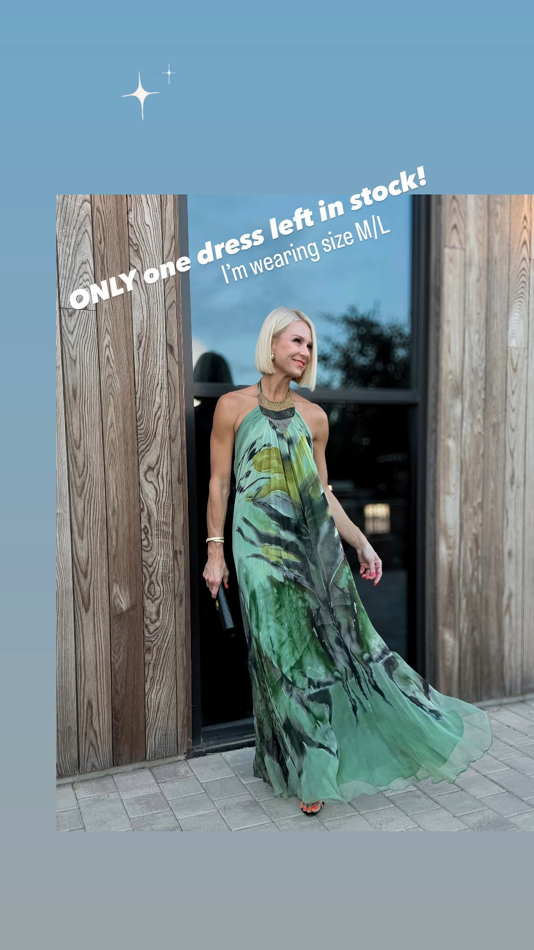 Hurry! ONLY one dress left in stock. 
I’m wearing size M/L

#LTKCon #LTKOver40 #LTKmomlife