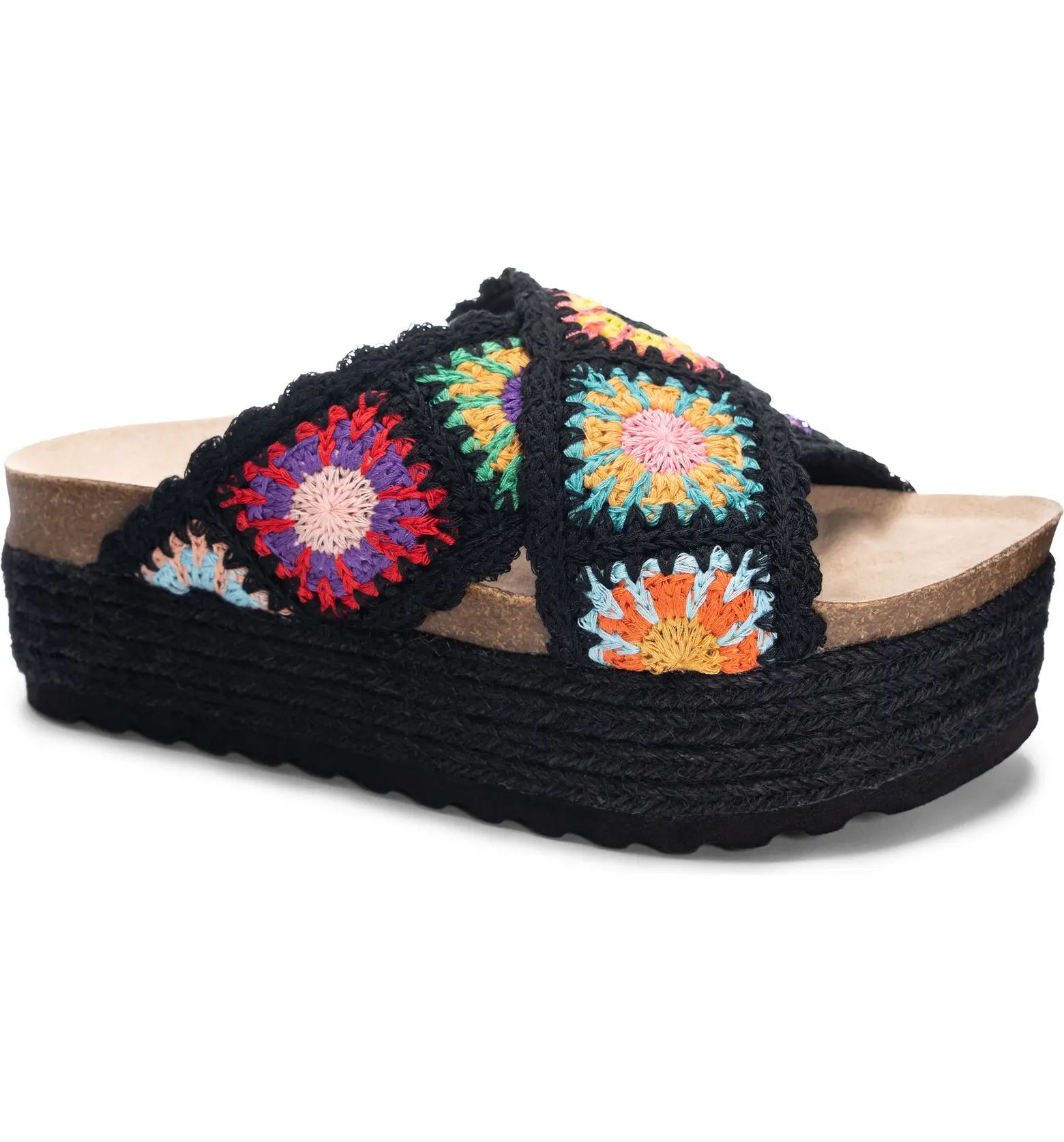 Plays Knit Platform Sandal (Women) | Nordstrom