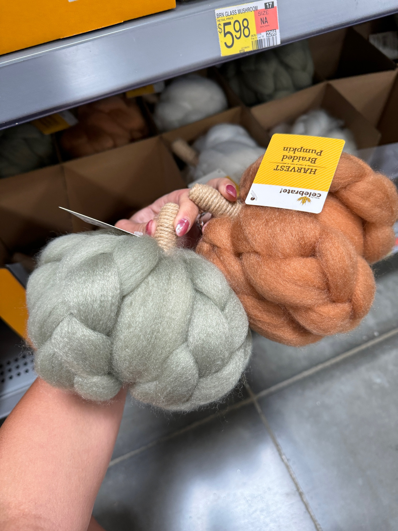 These braided pumpkins from Walmart were adorable! 

#LTKFallSale #LTKHome #LTKSeasonal