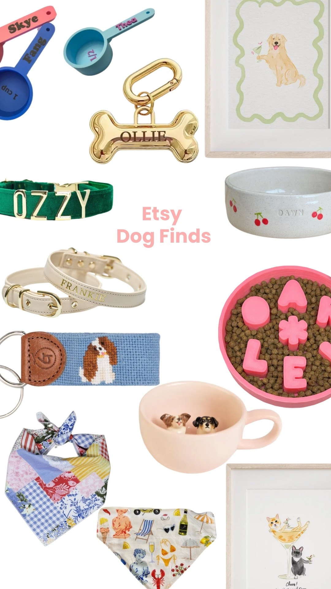 Dog things I found on Etsy that I love! 

 #LTKPets