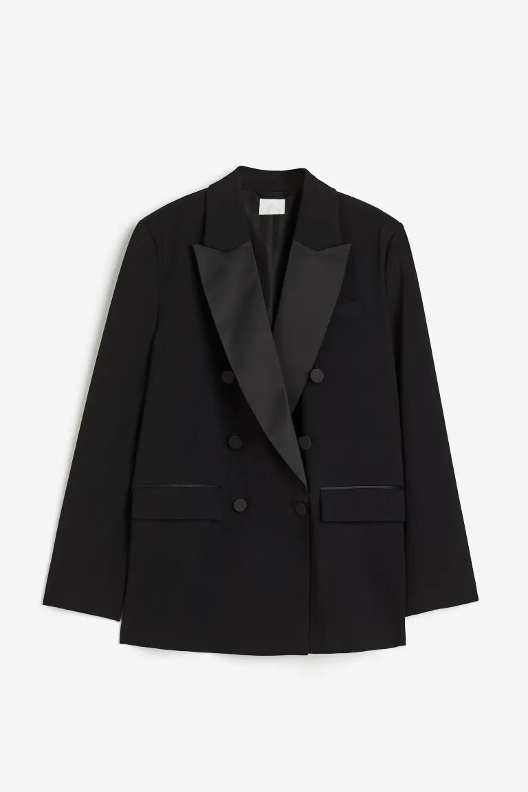 Oversized Tuxedo Jacket | H&M (US + CA)