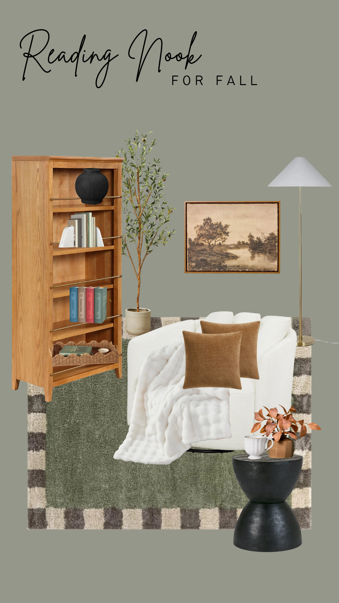 Cozy reading nook for fall 

 

#LTKHome