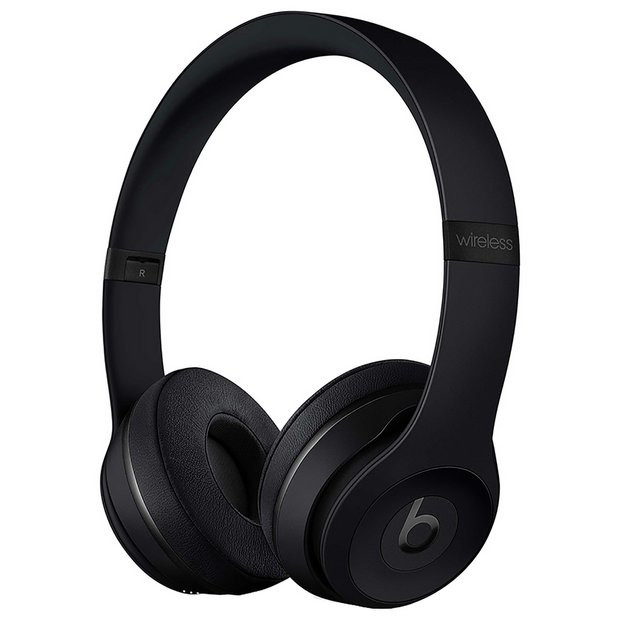 Beats Solo3 Wireless On-Ear Headphones - Matte Black449/0661 | argos.co.uk