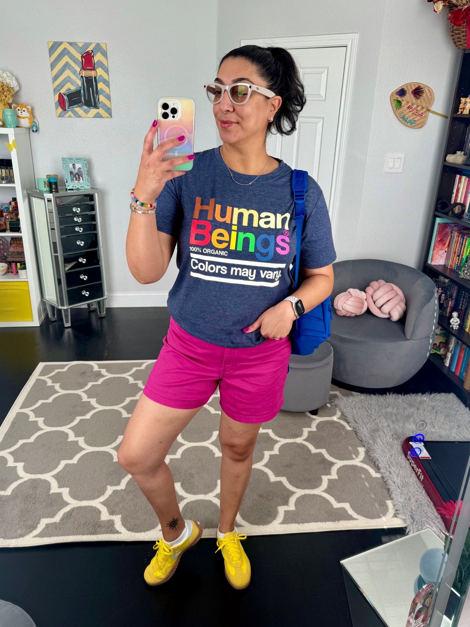 Hi I’m Noosha and color brings me so much joy ☺️ Here’s my outfit of the day for some fun in the sun at the park to celebrate Juneteenth ❤️💛💚🖤

#LTKSummerEdit #LTKFindsUnder50 #LTKOver40