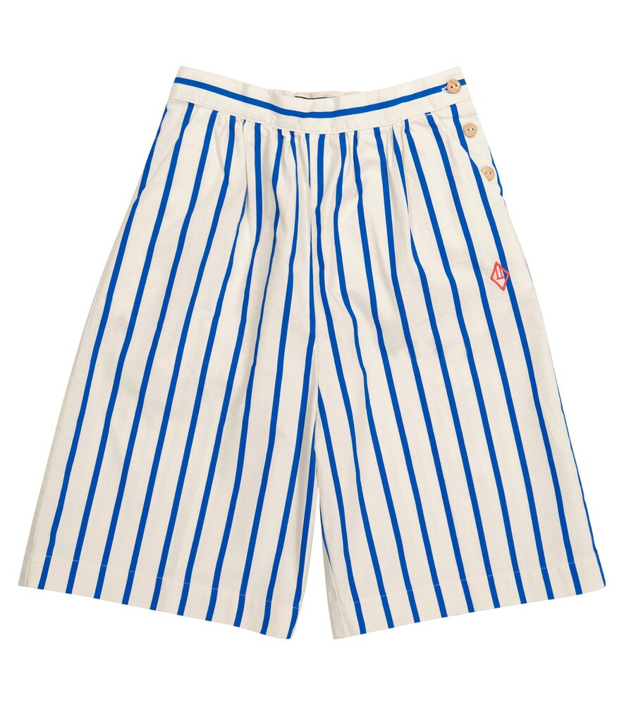 The Animals Observatory Buffalo striped cotton shorts | Mytheresa (US/CA)