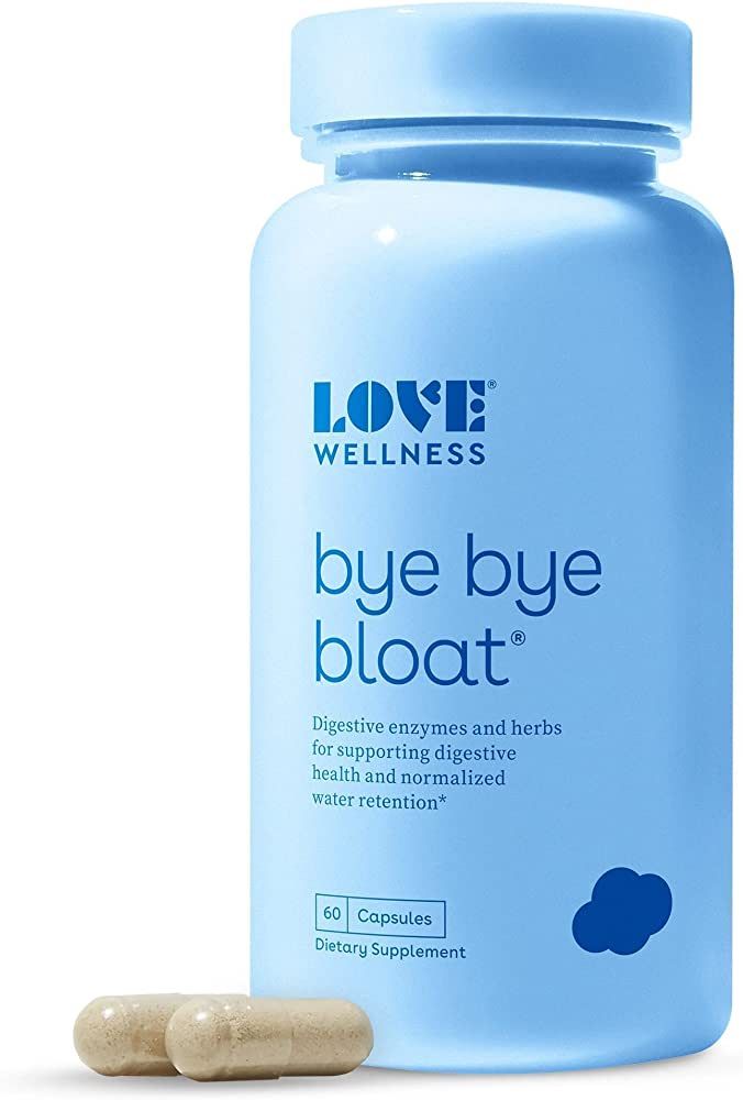 Love Wellness Bye Bye Bloat, Digestive Enzymes | Bloating Relief for Women | Helps Reduce Gas Relief…See more | Amazon (US)