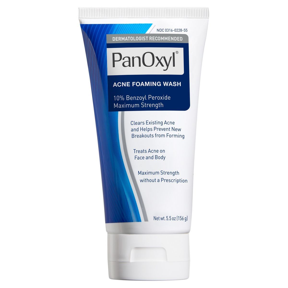 PanOxyl Maximum Strength Antimicrobial Acne Foaming Wash for Face, Chest and Back with 10% Benzoy... | Target