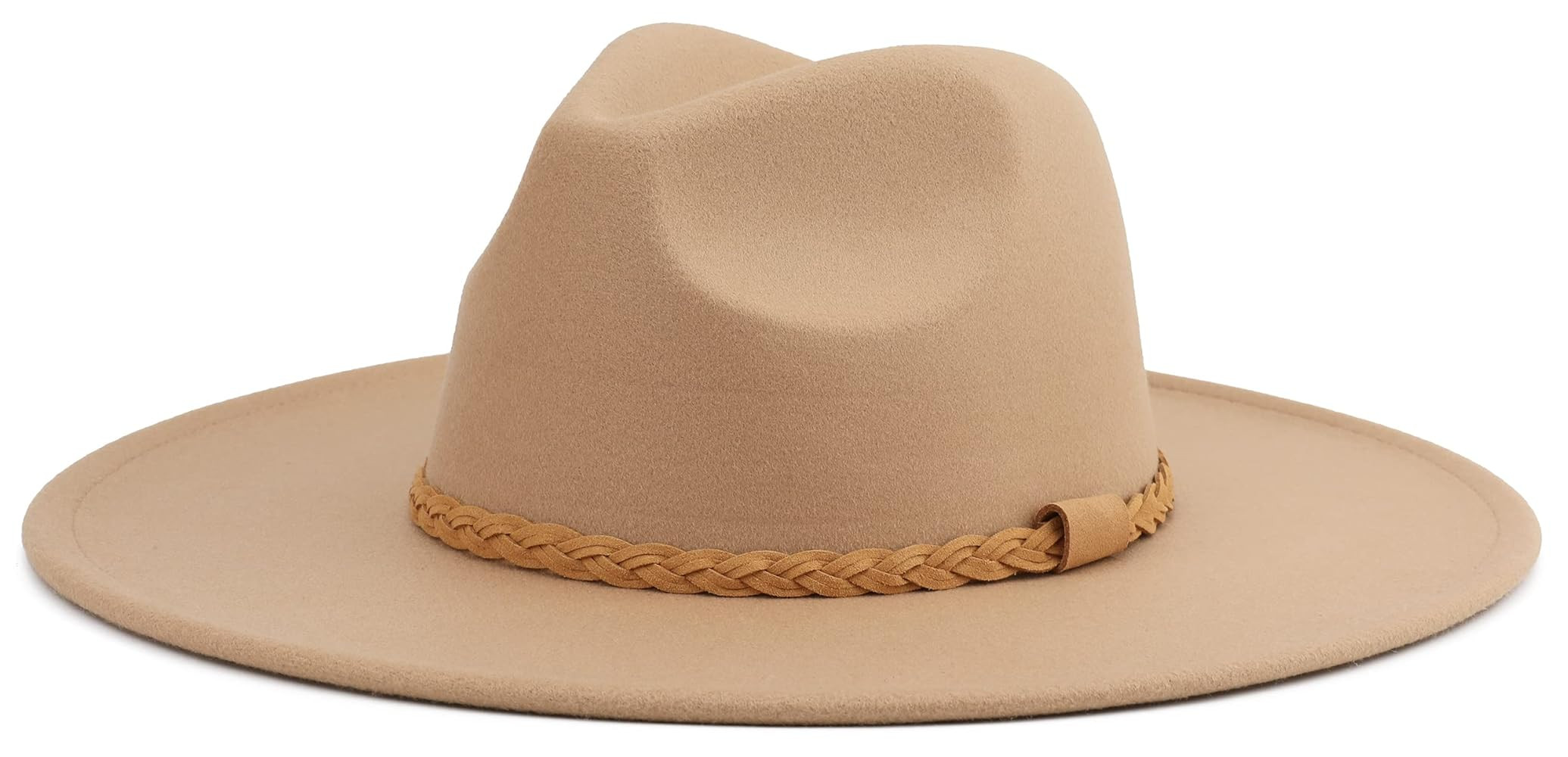 Big Wide Brim Women Fedora Hat | Amazon (US)