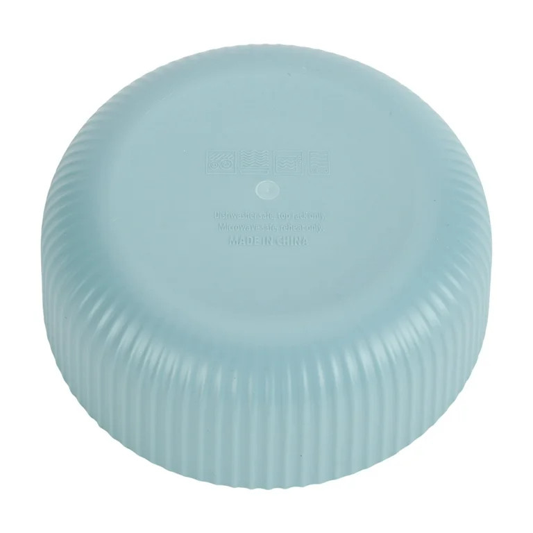 Mainstays - Blue Eco-Friendly Recycled Plastic Cereal Bowl, 38-Ounce | Walmart (US)