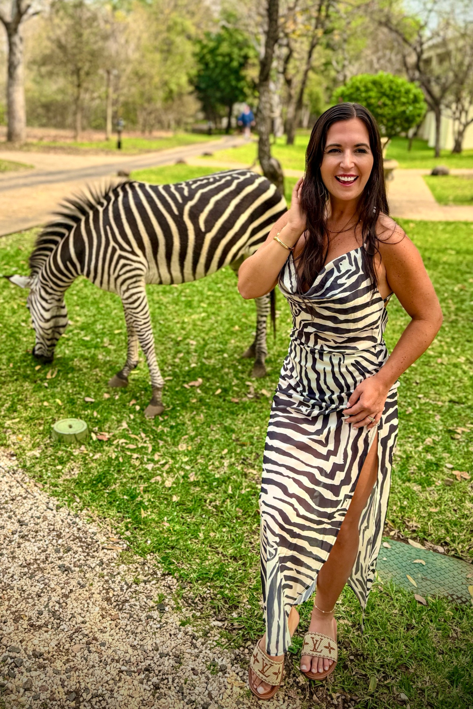 Twinning 🦓

This is a sheer dress I wore it as a cover up and it was so cute! 
TTS 
Wearing a small 

#LTKSwim #LTKTravel #LTKSeasonal