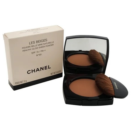 Les Beiges Healthy Glow Sheer Colour SPF 15 No. 50 by Chanel for Women - 0.4 oz Powder | Walmart (US)