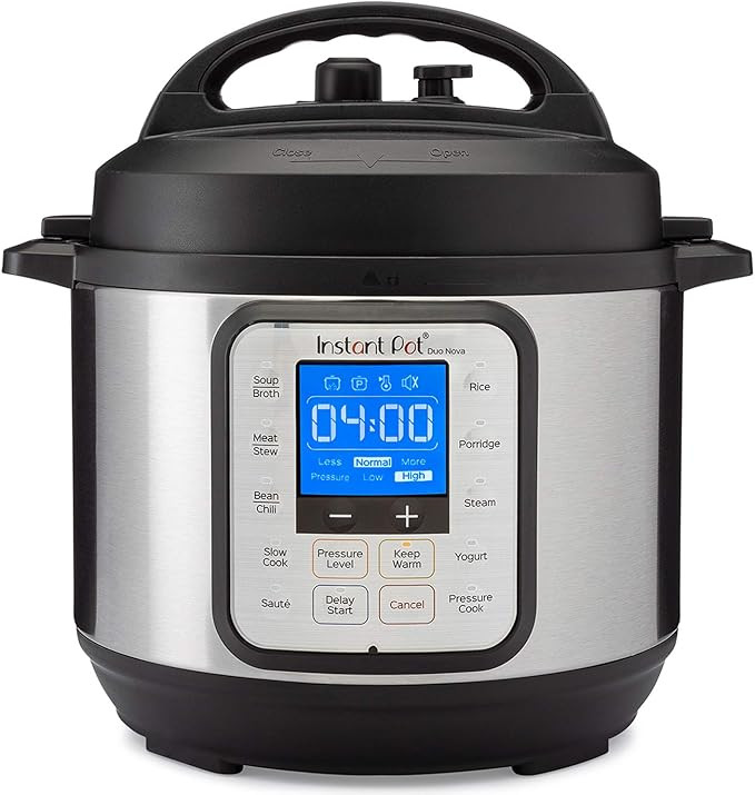 Instant Pot Duo Nova 7-in-1 Electric Pressure Cooker, Slow Cooker, Rice Cooker, Steamer, Saute, Y... | Amazon (US)