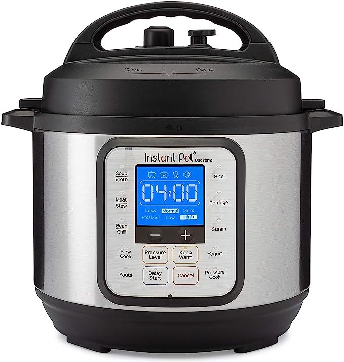 Instant Pot Duo Nova 7-in-1 Electric Pressure Cooker, Slow Cooker, Rice Cooker, Steamer, Saute, Y... | Amazon (US)